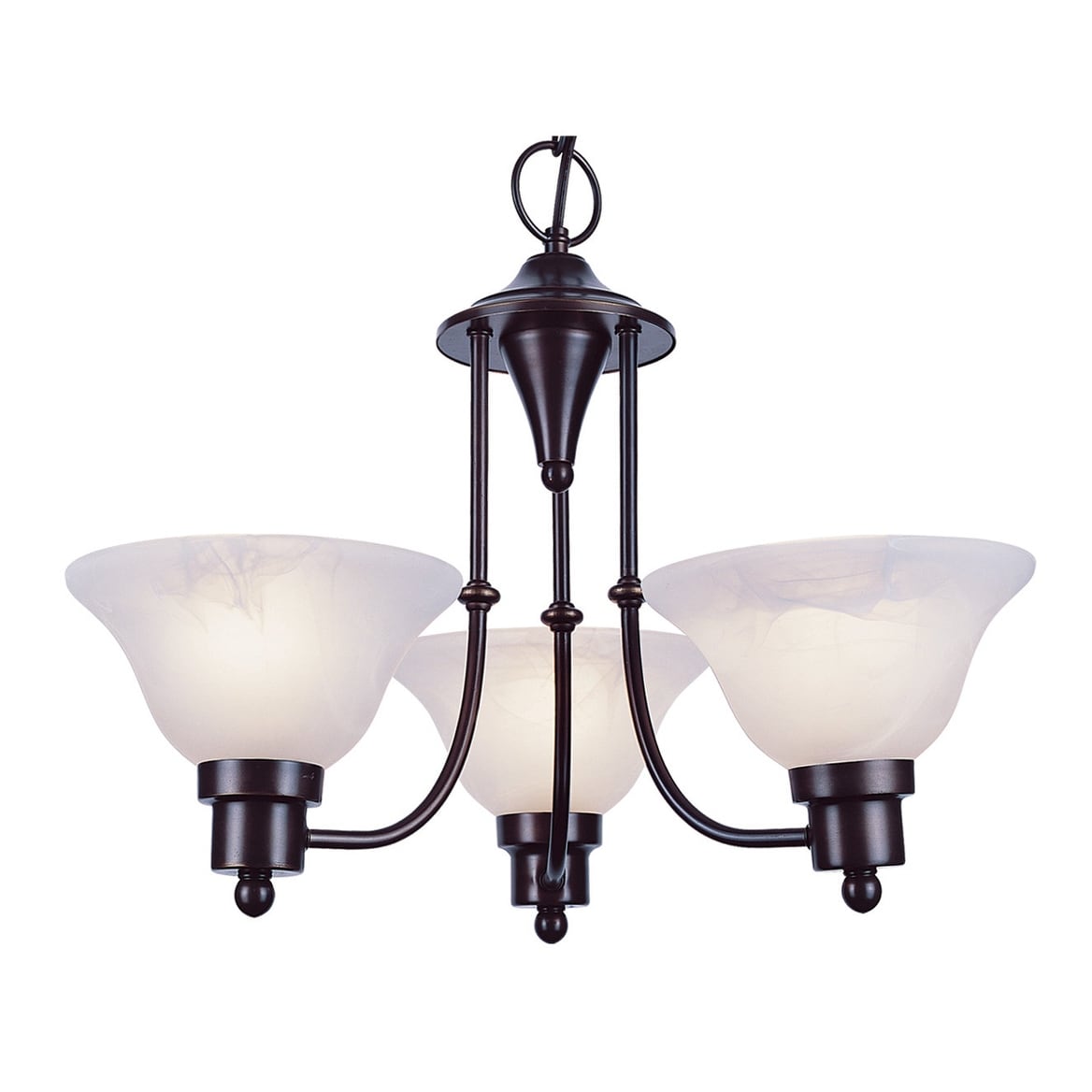 Trans Globe Lighting 6544 Payson 3 Light 1 Tier Mini Chandelier