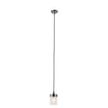 Trans Globe Lighting 1 Light Mini Pendant With Frosted Glass Shade