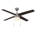 Trans Globe Lighting F 1033 Schoolhouse 4 Blade Indoor Ceiling Fan