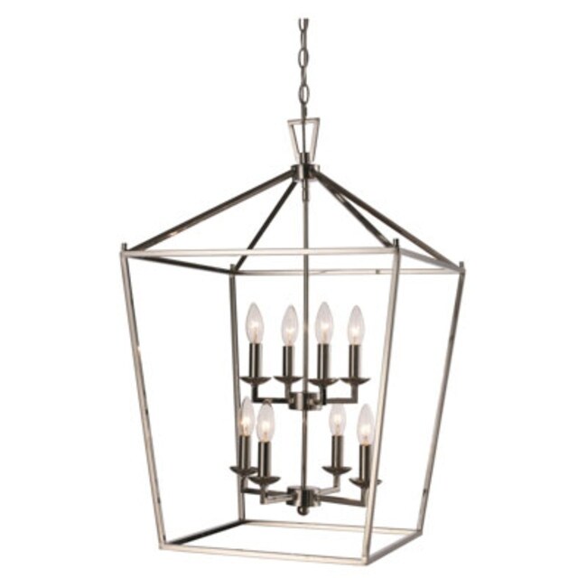 Trans Globe Lighting 10268 Lacey 8 Light 19 Wide Taper Candle