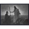 Transfer Of The Shepherds Office By Gebhard Fugel Framed Canvas Wall Art Print