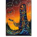 Transformation By Betty Albert Gallery Wrapped Canvas Giclee Art 36 In X 24 In