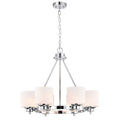 Transitional 6 Light Chandleier