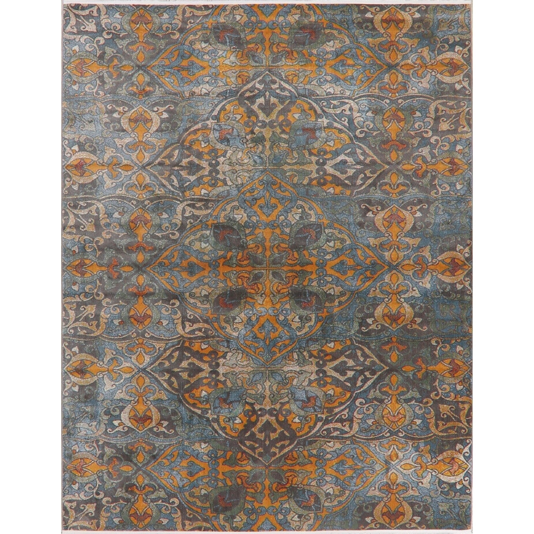 Transitional Art Craft Distressed Area Rugs Home D Cor Heat Set