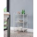 Transitional Bakers Rack White