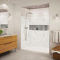 Transolid Expressions 32 In X 60 In X 72 In Glue To Wall Tub Shower Wall Kit 60 X 32 X 72