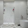 Transolid Lwk483672 Lusso 72 H X 48 W X 36 D Three Wall Alcove
