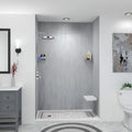 Transolid Lwkx60368412 Lusso 96 H X 60 W X 36 D Three Wall Alcove
