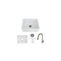Transolid Logan 19 X 24 Farmhouse Apron Front Kitchen Sink 24 X 19 X 9