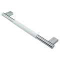Transolid Maddox Grab Bar With White Rubber Handle