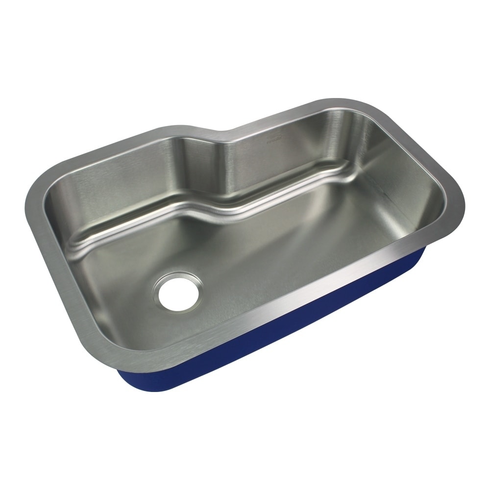 Transolid Meridian Stainless Steel 33 In Undermount Kitchen Sink