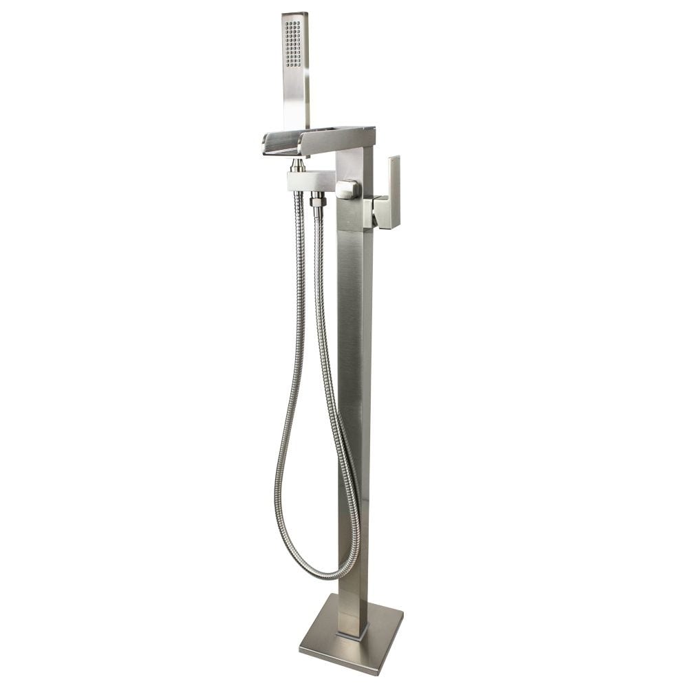 Transolid Roslyn Floor Mounted Tub Filler With Hand Shower