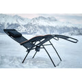 Travelchair Lounge Lizard Black Folding Recliner Chair