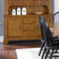 Treasures Rustic Oak 3 Drawer Buffet