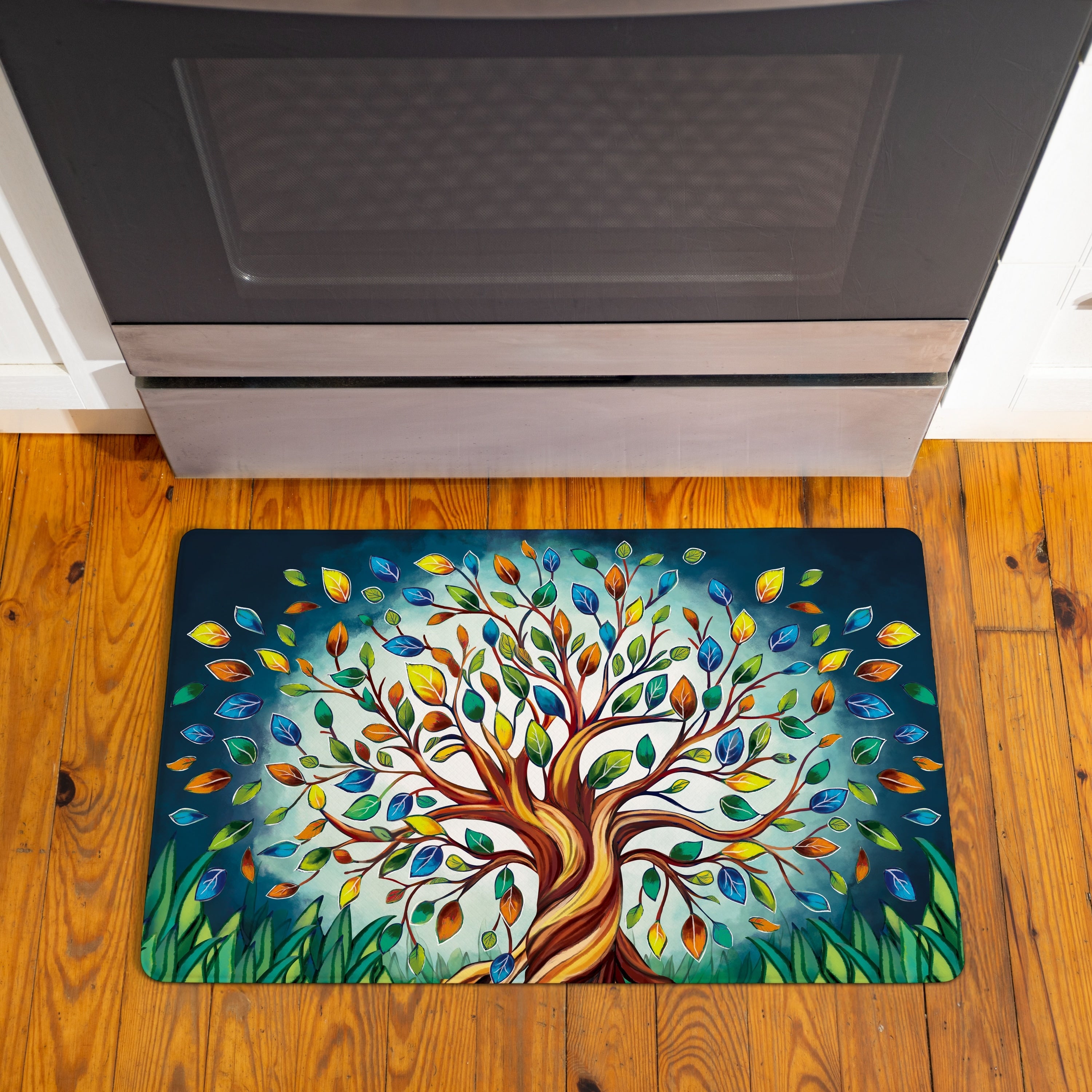 Tree Of Life Anti Fatigue Door Mat 30 X 18