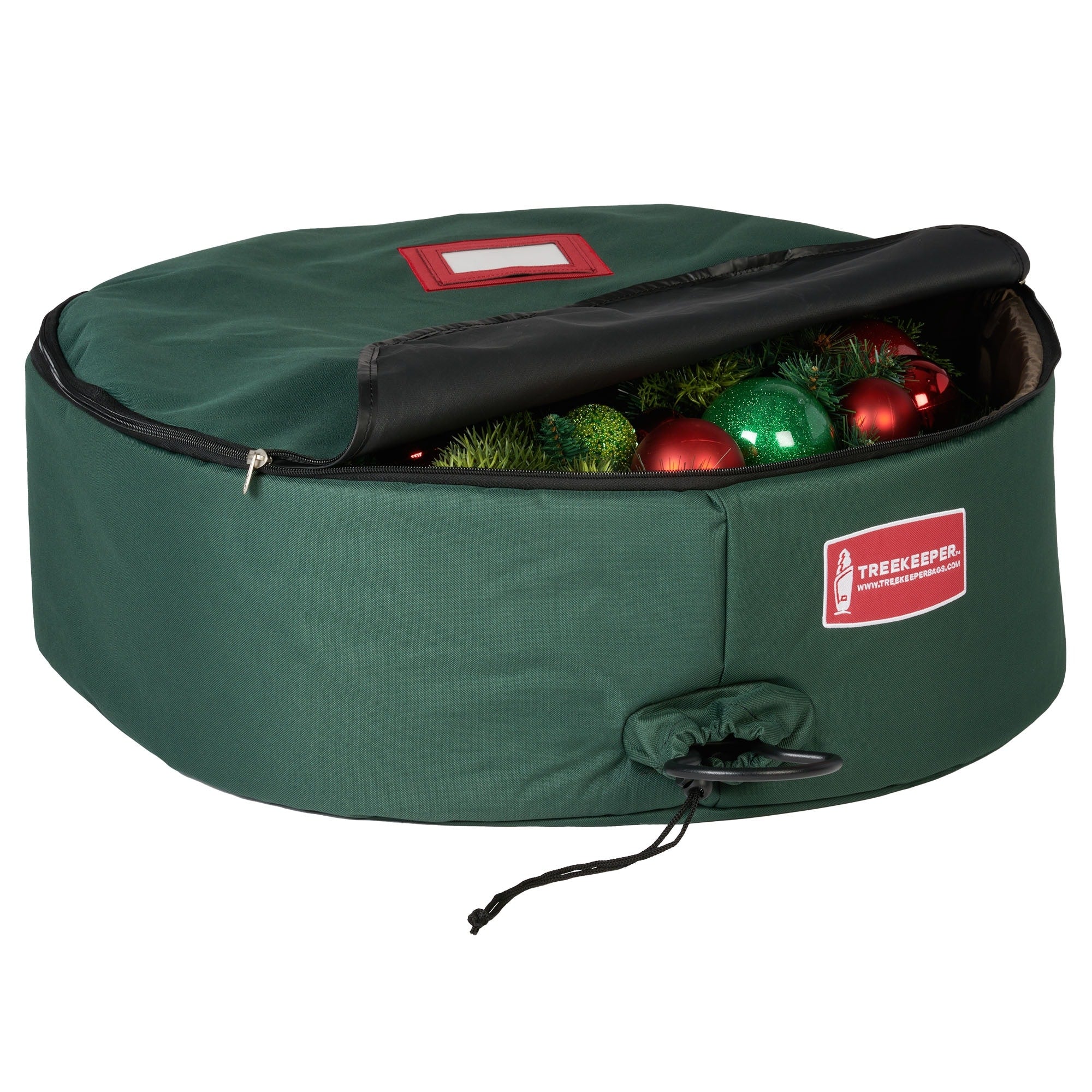 Treekeeper 48 In. Wreath Storage Bag W Removable Handle Foam Lined