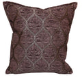 Trellis Myrtus Chenille Decorative Contemporary Turkish Pillow
