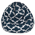 Trellis Shredded Foam Bean Bag Chair