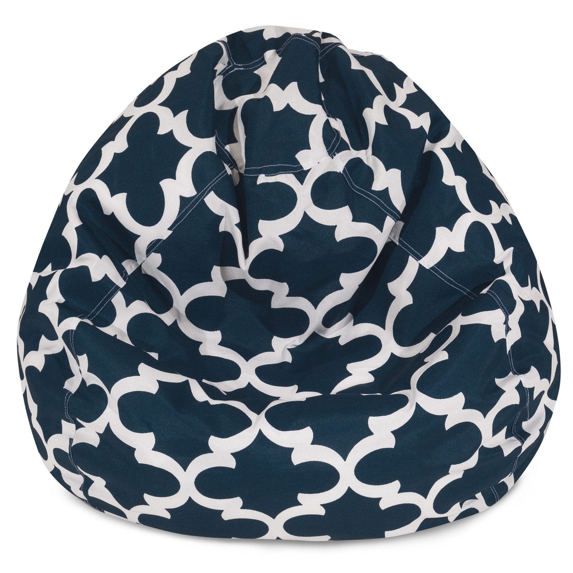 Trellis Shredded Foam Bean Bag Chair