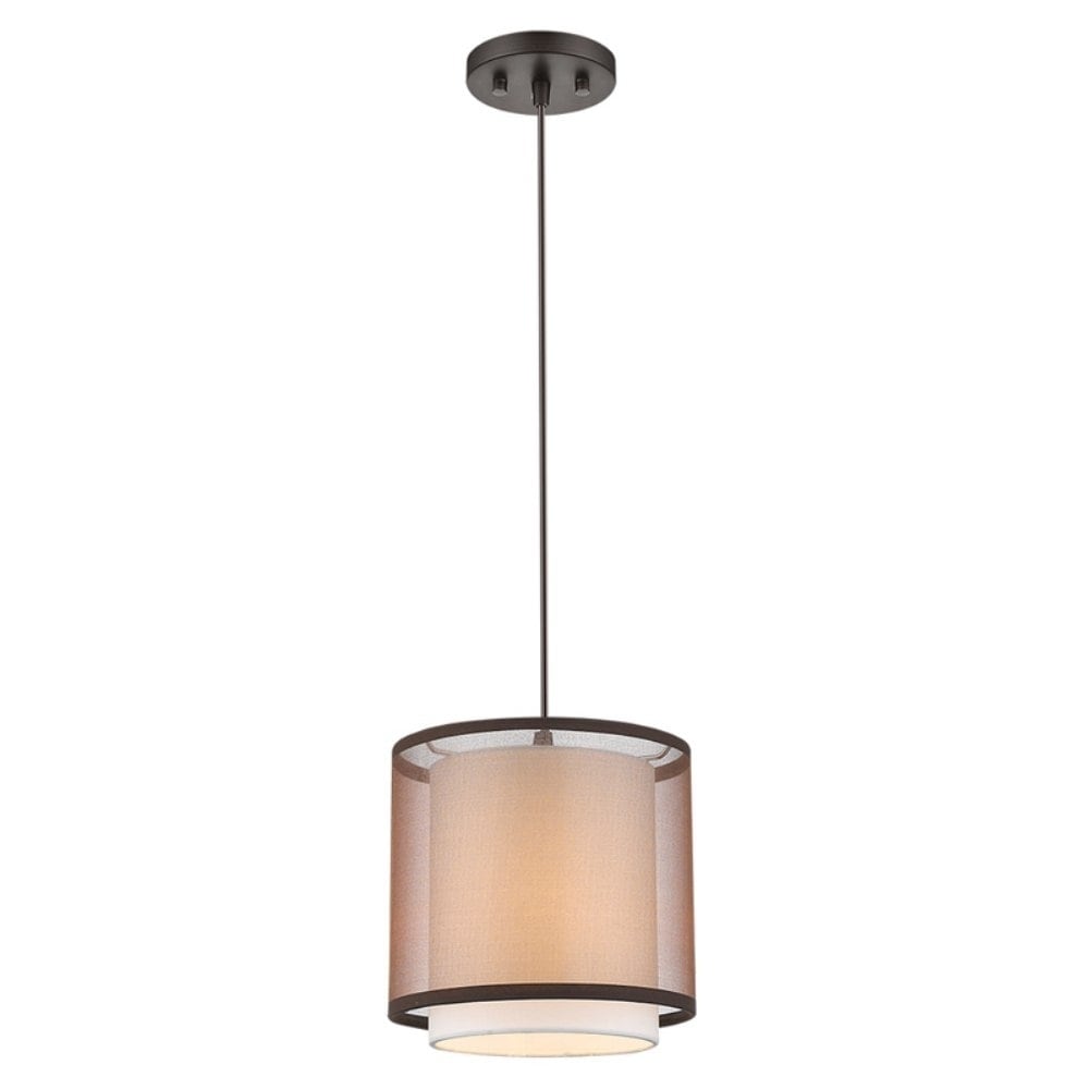Trend By Acclaim Lighting Brella Mini Pendant In Antique Bronze