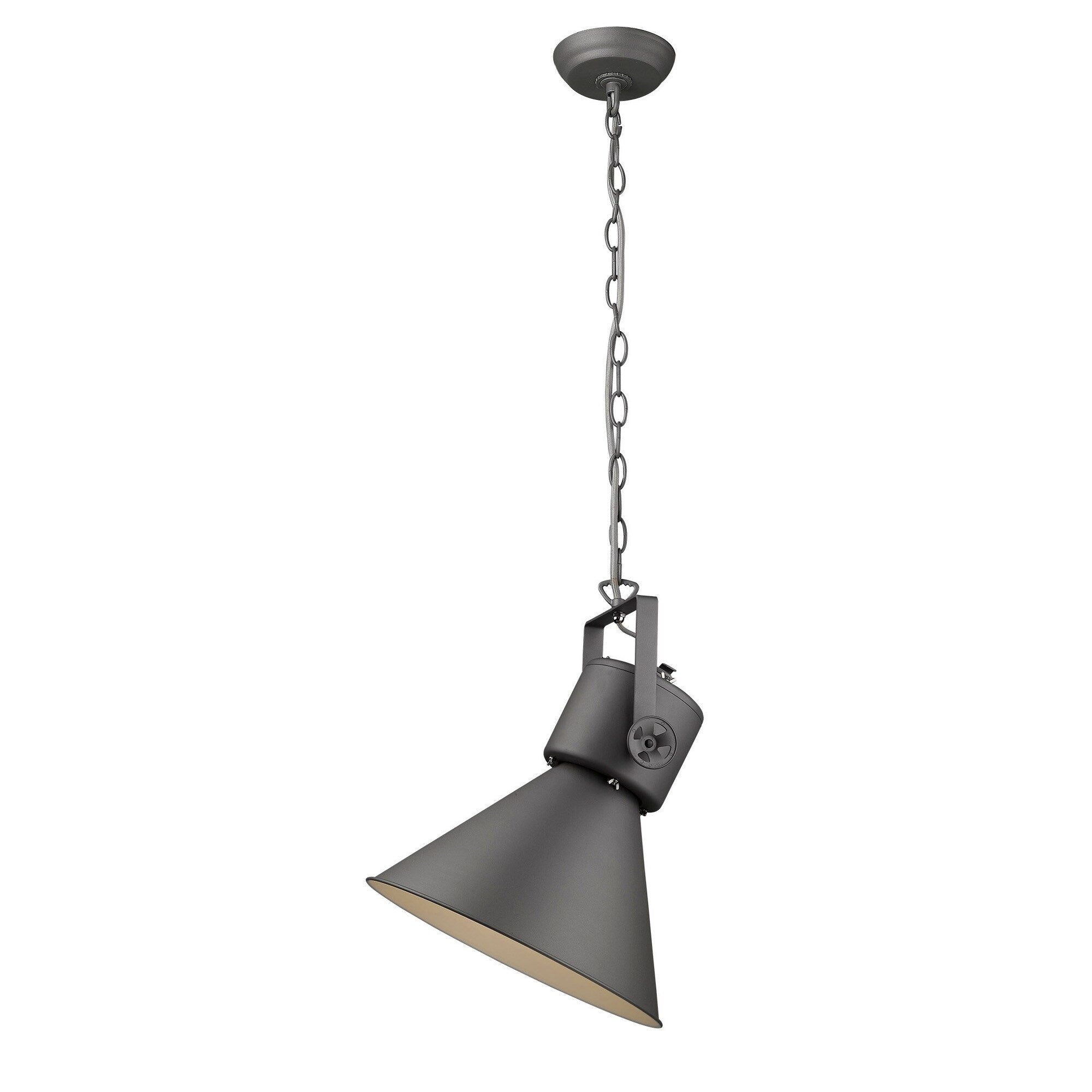 Trend By Acclaim Lighting Crew 1 Light Grey Pendant