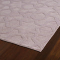 Trends Lilac Geo Wool Rug 26 X 8