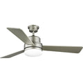 Trevina Ii Collection Painted Nickel Ceiling Fan 10.43 X 25.47 X 11.22