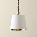 Trey White Leather Wall Sconce Set of 2