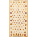 Tribal Moroccan Oriental Area Rug Wool Hand Knotted Foyer Carpet 47 X 710