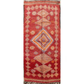 Tribal Moroccan Oriental Area Rug Wool Handmade Bedroom Carpet 51 X 111