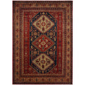 Tribal Red Traditional Oriental Area Rug