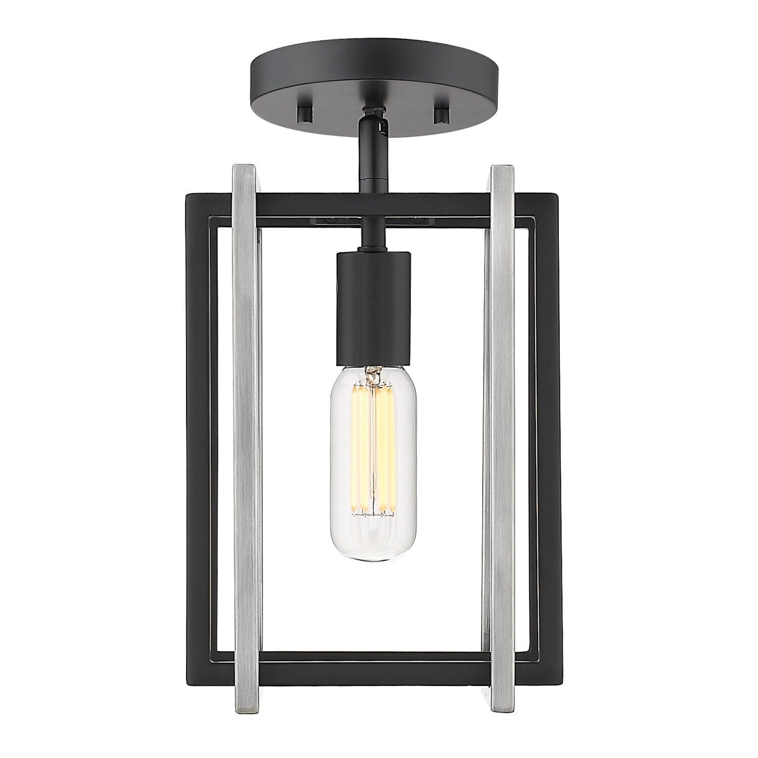 Strick Bolton Norwood 1 Light Semi Flush Fixture