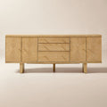 Tribeca Marble and White Oak Bar Cabinet by Todd Snyder