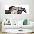 Trilogy 1 Frameless Free Floating Tempered Glass Panel Graphic Wall Art
