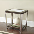 Trimble Mirrored Top End Table By Greyson Living