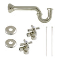 Trimscape Plumbing Supply Kit Combo In Matte Black