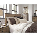 Trinell Brown Panel Headboard