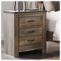 Trinell Two Drawer Night Stand Brown
