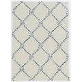 Trinity Rope Qua Ivory Navy 5 X 7