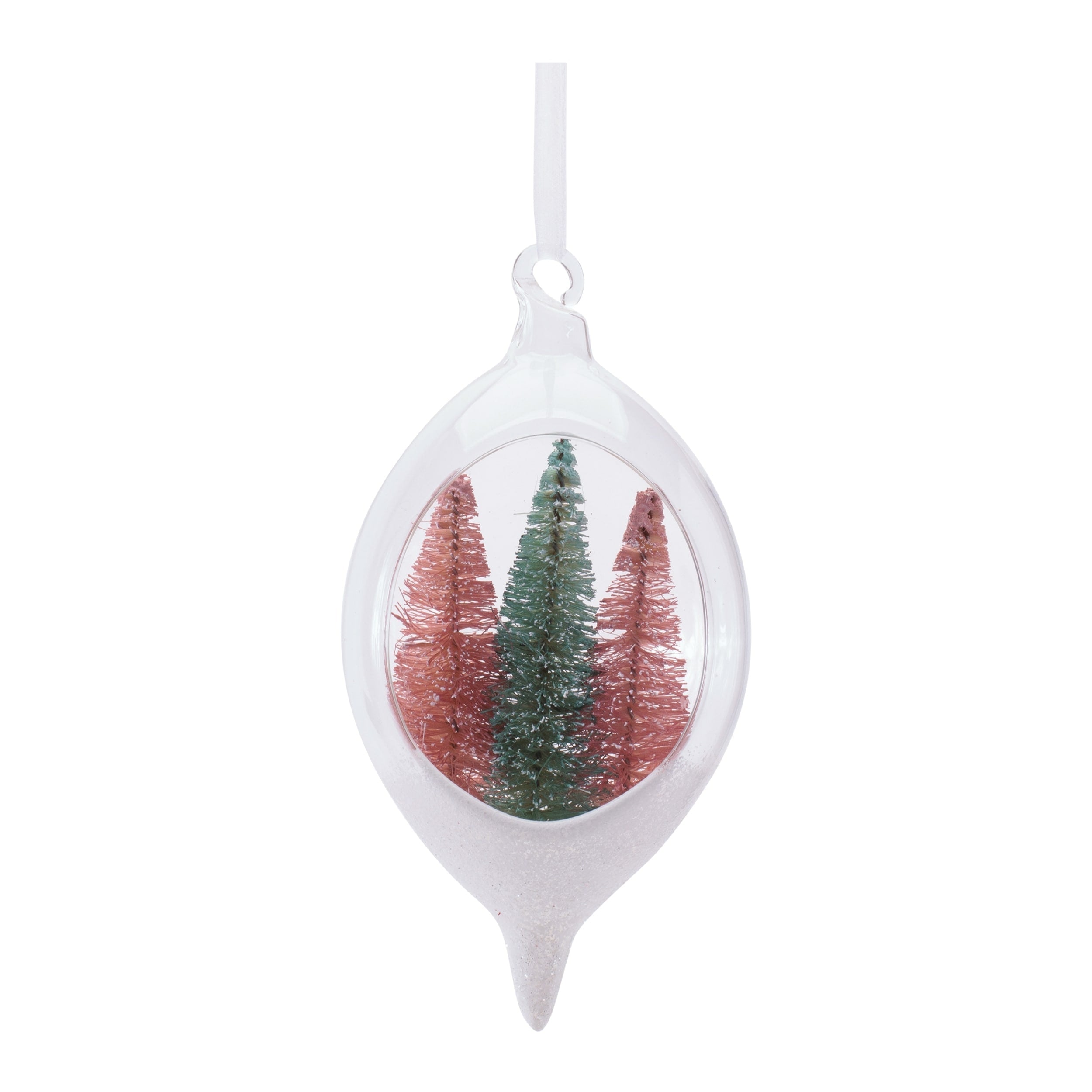 Triple Tree Open Frame Ornaments Set Of 12