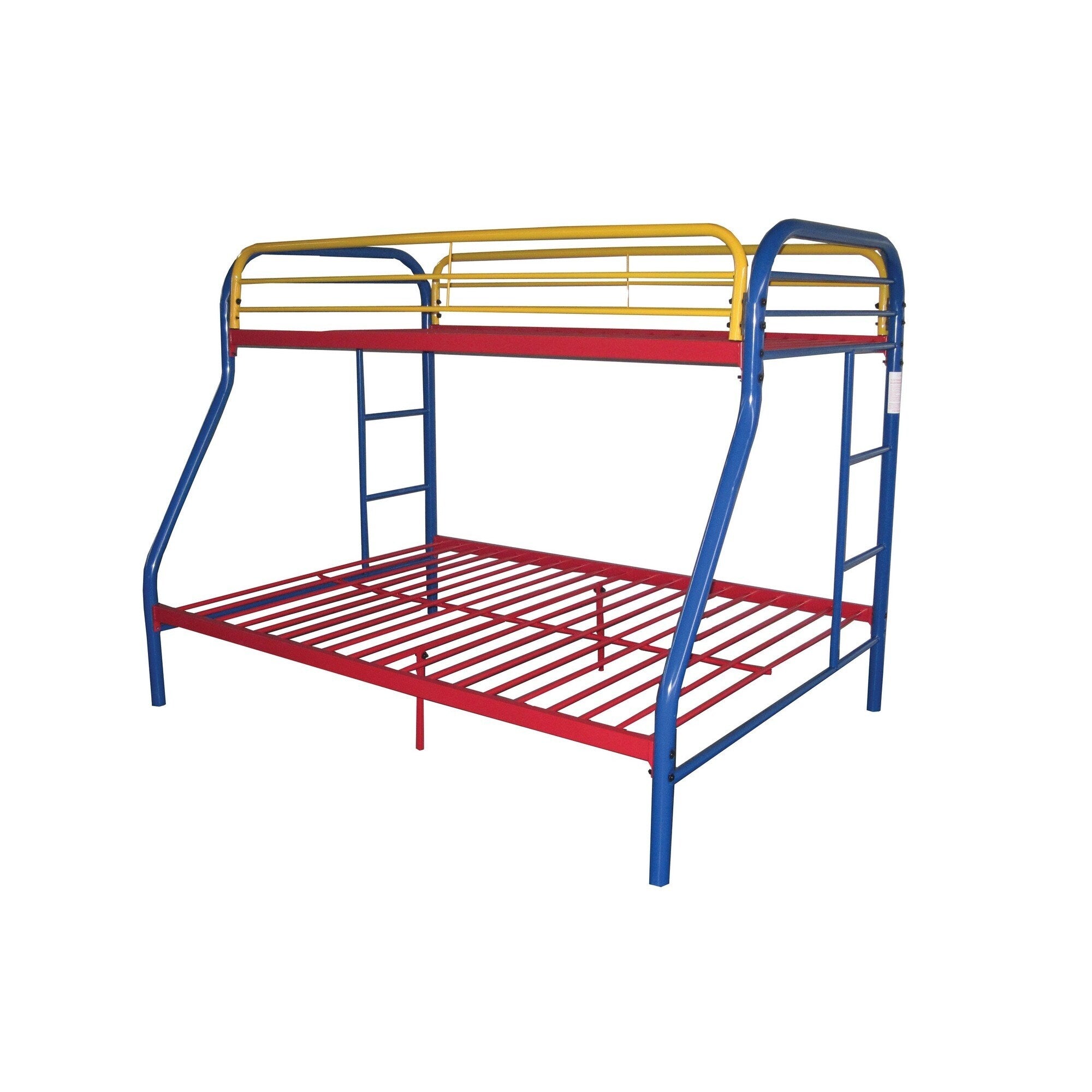 Tritan Twin Full Bunk Bed Rainbow