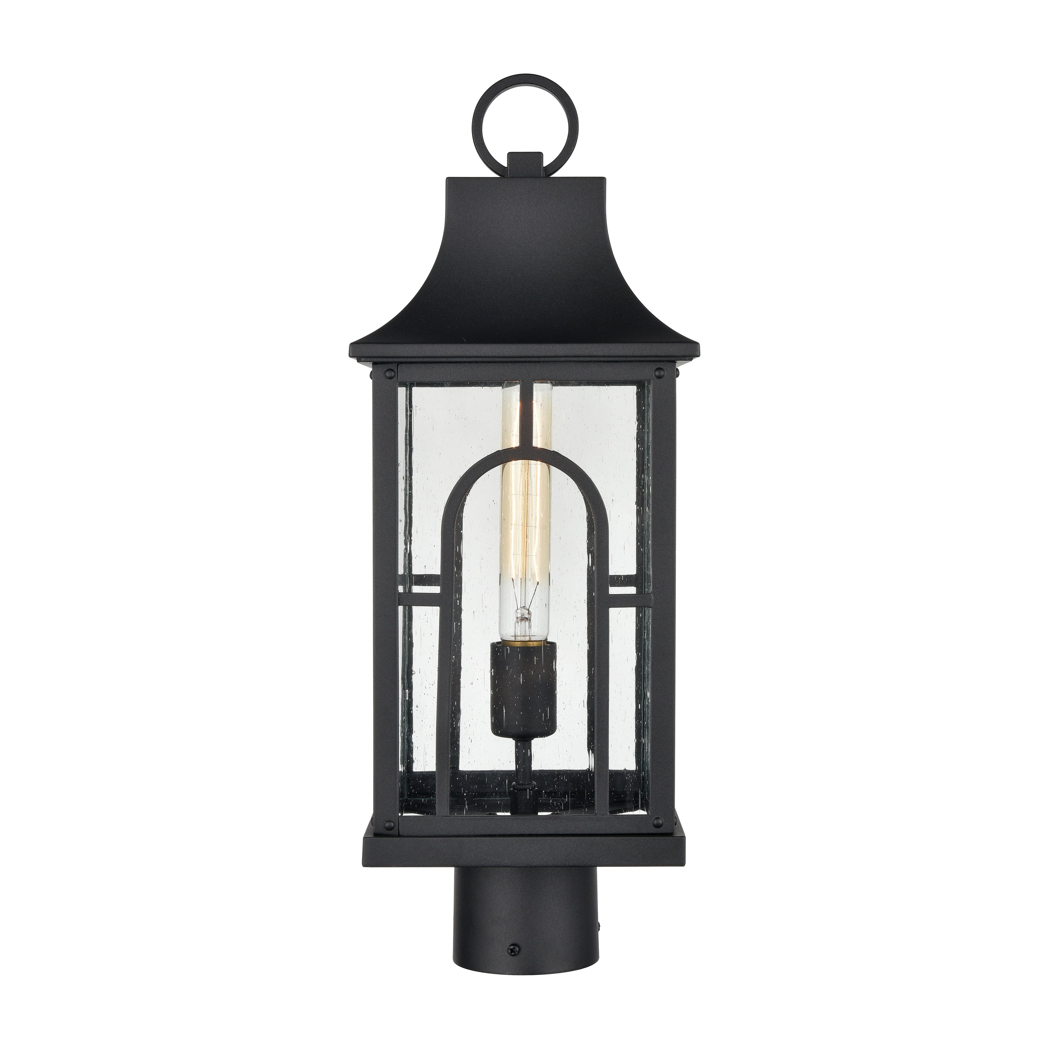 Triumph 19.75 High 1 Light Outdoor Post Light Textured Black 19.75 Inch H