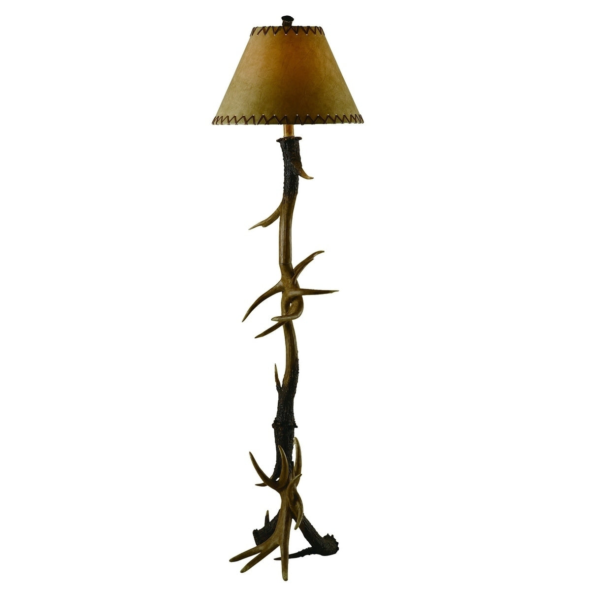 Trophy Natural Antler 66 Inch Floor Lamp