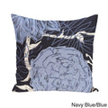 Tropical Floral 16 Inch Decorative Pillow