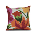Tropical Floral Floral Print Outdoor Pillow