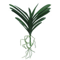 Tropical Vanda Orchid Leaf Stem Greenery Spray 17In 17 L X 18 W X 2 Dp