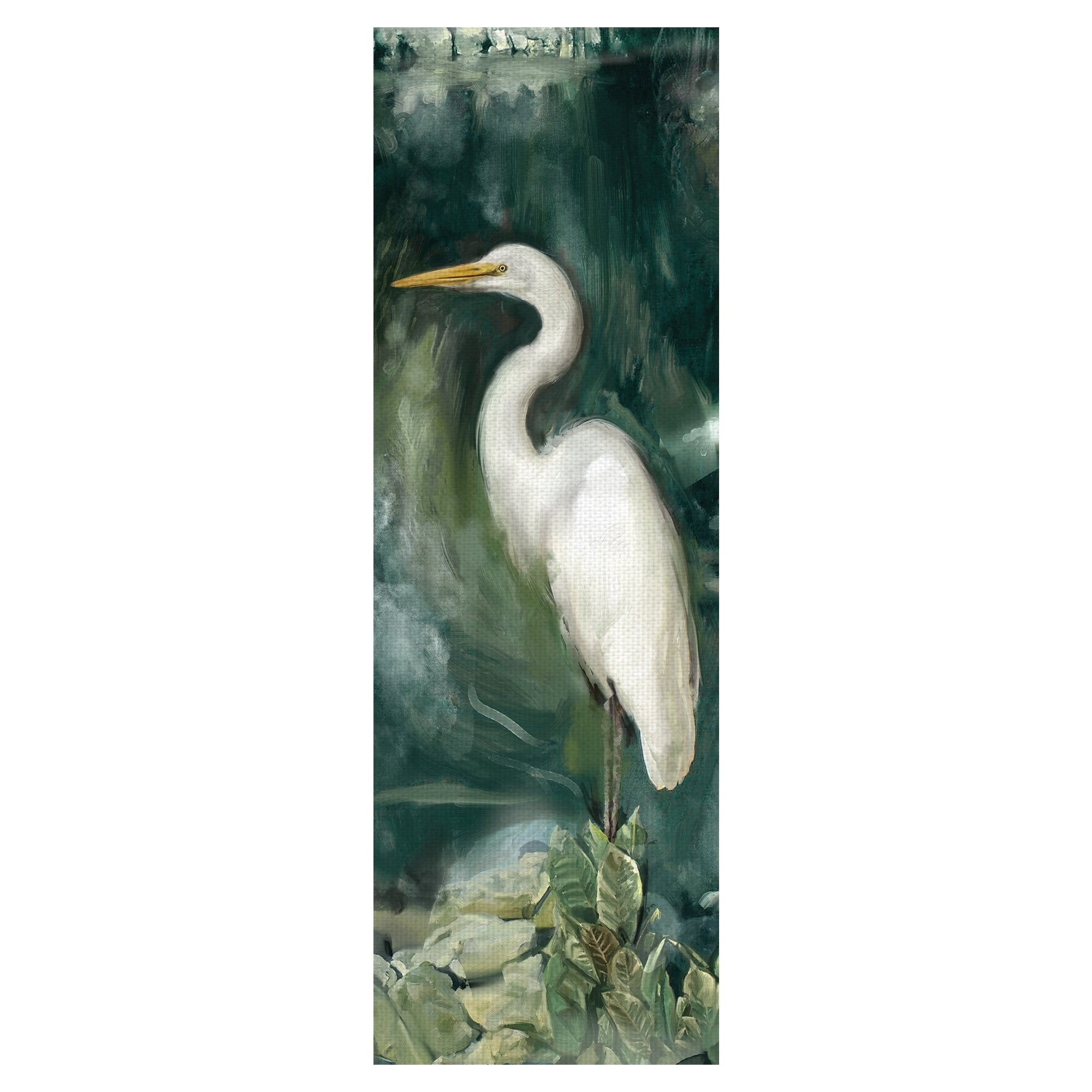 An Egrets Tropical Watch By Studio Arts Wrapped Canvas Painting Art Print