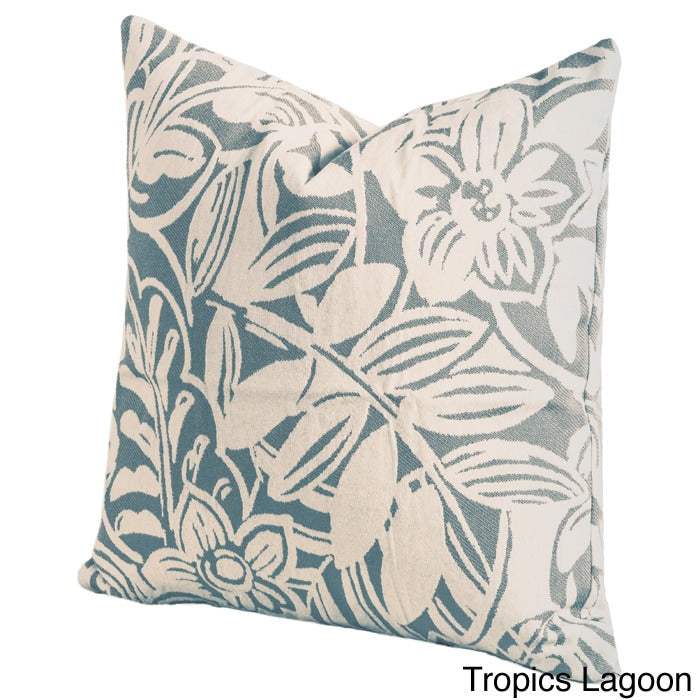 Tropics Indoor Outdoor Throw Pillow