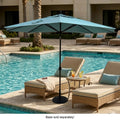 Tropishade 8X11 Alum Bronze Umbrella Sunbrella 5449 Ether