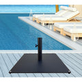 Tropishade Steel Umbrella Base Black N A